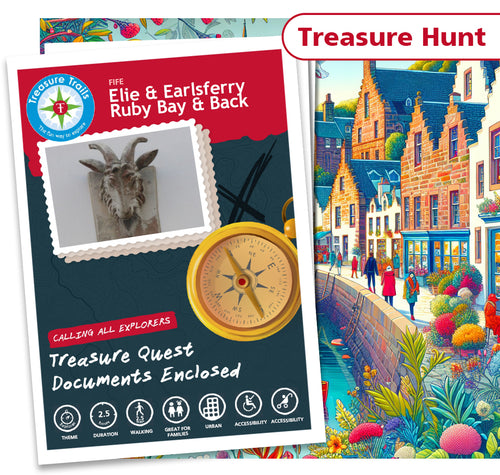 Treasure Hunt in Elie & Earlsferry - Solve Clues & Explore