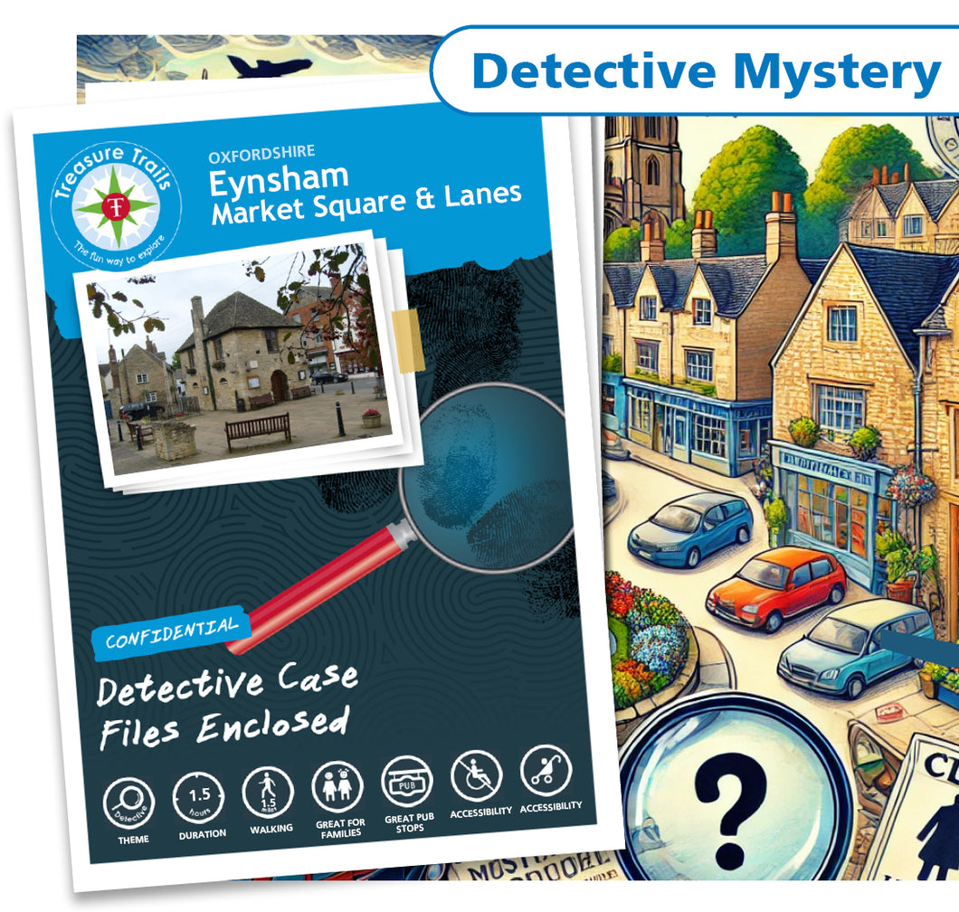 Treasure Hunt in Eynsham - Solve Clues & Explore