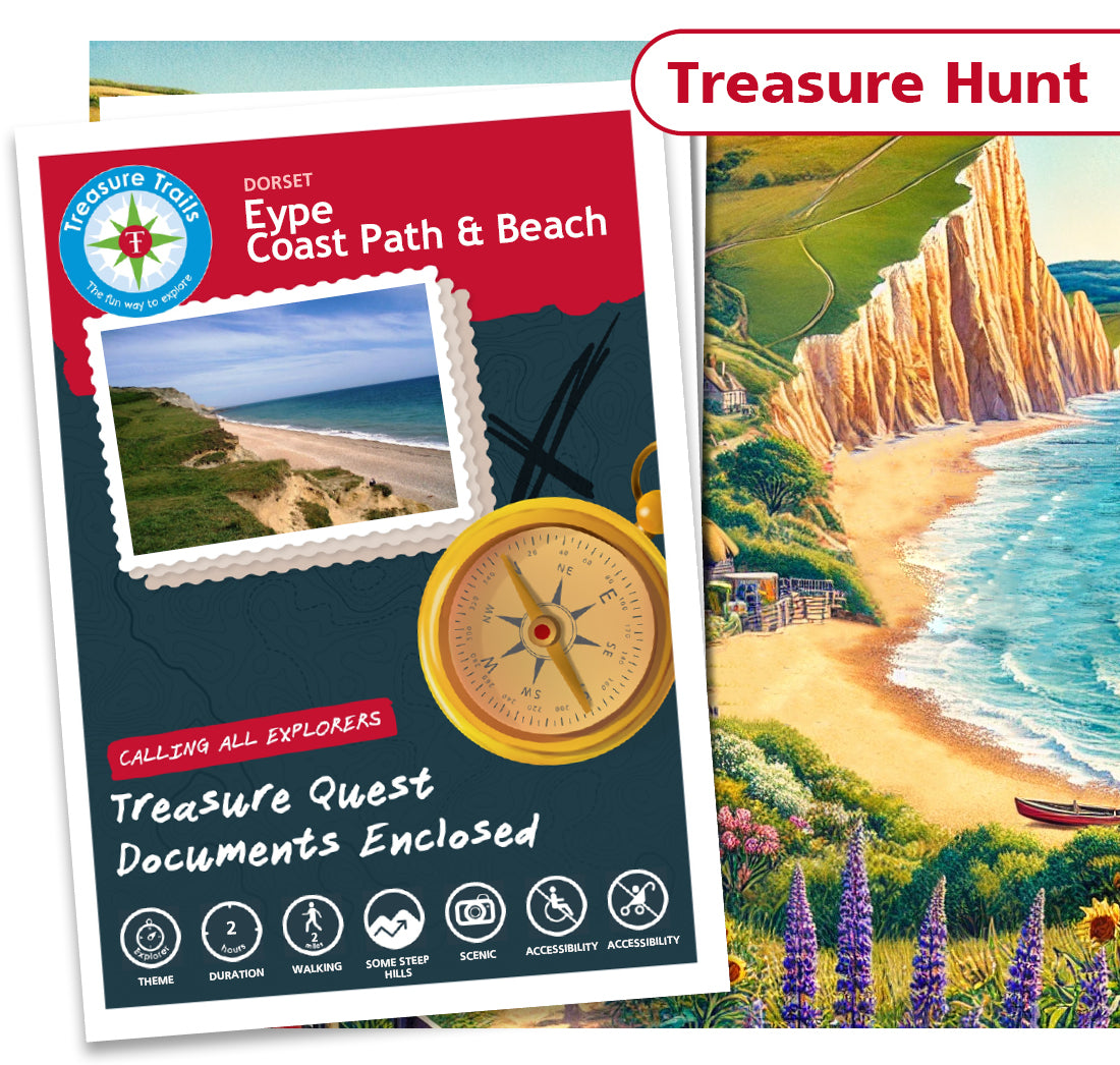 Treasure Hunt in Eype - Solve Clues & Explore