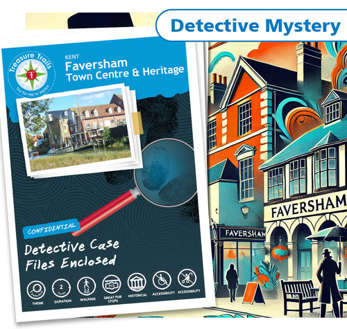 Treasure Hunt in Faversham - Solve Clues & Explore