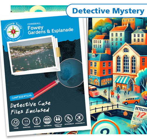 Treasure Hunt in Fowey - Solve Clues & Explore