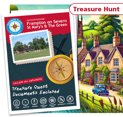 Treasure Hunt in Frampton On Severn - Solve Clues & Explore