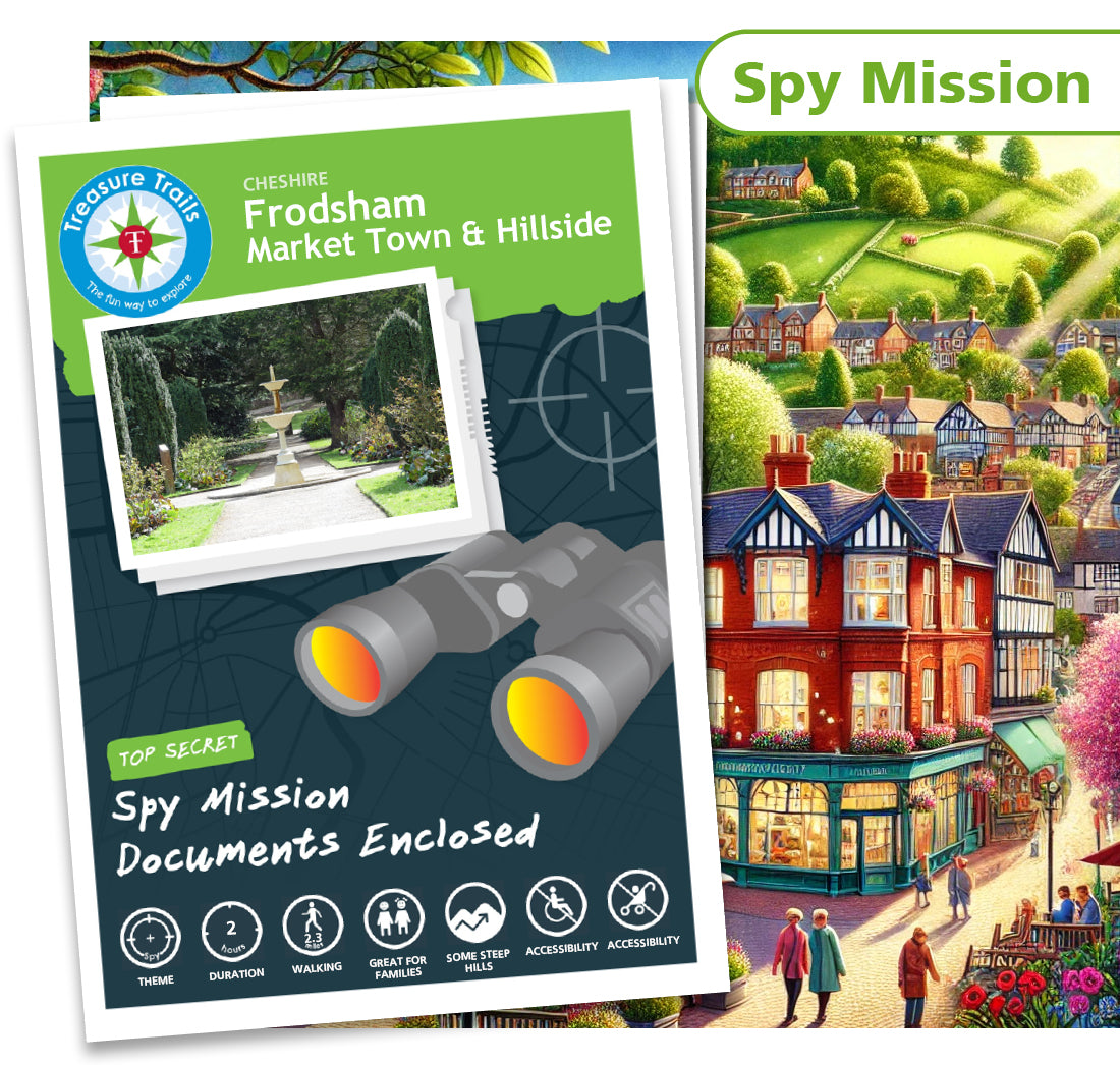 Treasure Hunt in Frodsham - Solve Clues & Explore