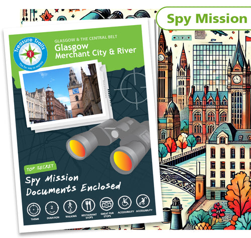 Scavenger Hunt in Glasgow - Track Clues & Solve Puzzles