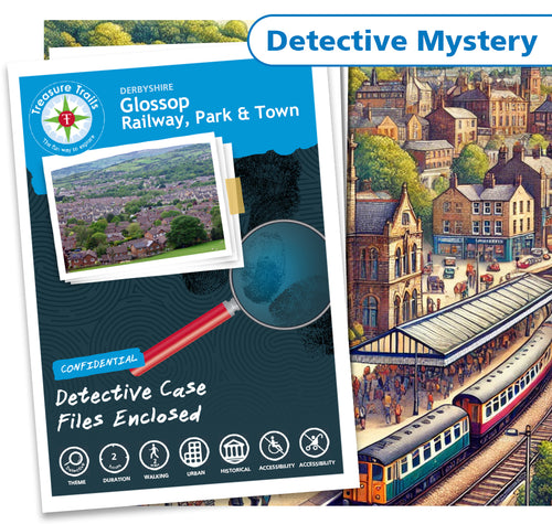 Treasure Hunt in Glossop - Solve Clues & Explore