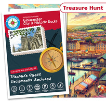 Load image into Gallery viewer, Treasure Hunt in Gloucester - Solve Clues &amp; Explore
