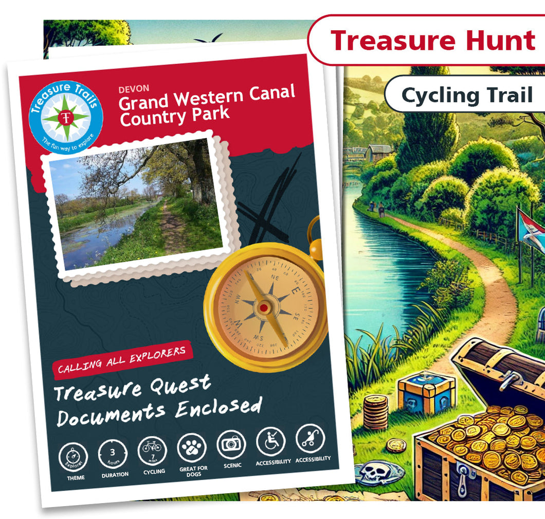 Treasure Hunt in Grand Western Canal - Solve Clues & Explore