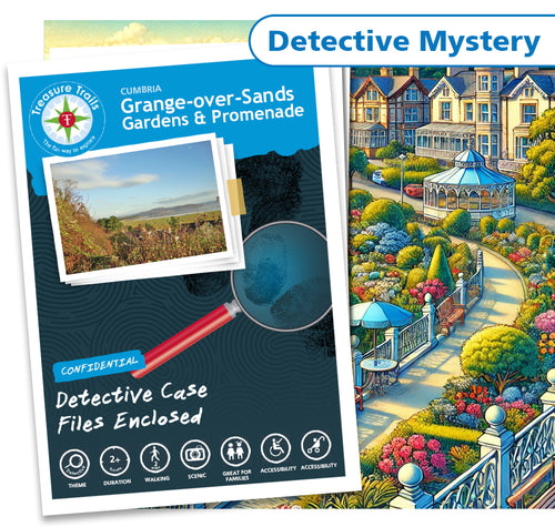 Treasure Hunt in Grange-over-Sands - Solve Clues & Explore