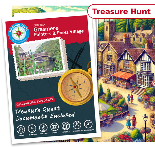 Treasure Hunt in Grasmere - Solve Clues & Explore