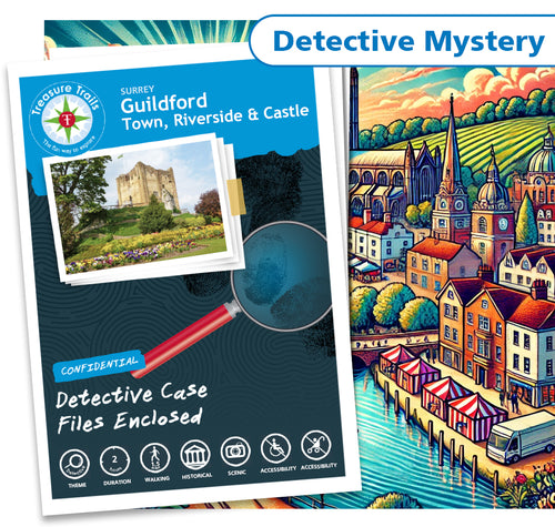 Guildford - Town, Riverside & Castle - Treasure Hunt