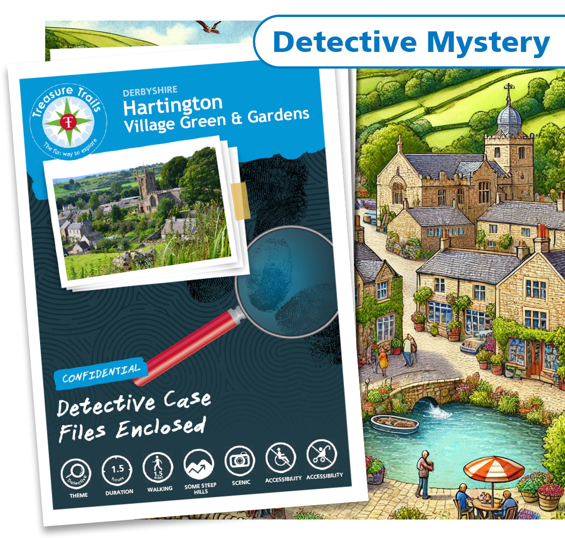 Treasure Hunt in Hartington - Solve Clues & Explore