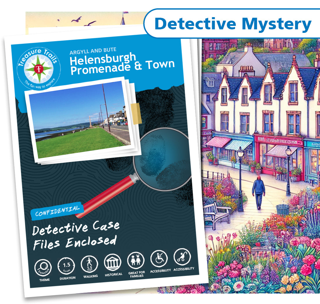 Treasure Hunt in Helensburgh - Solve Clues & Explore