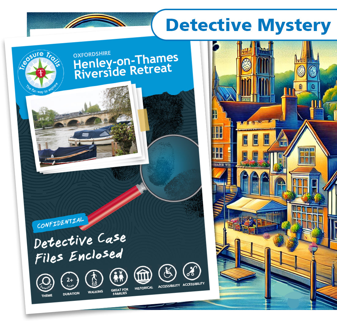 Treasure Hunt in Henley-on-Thames - Solve Clues & Explore