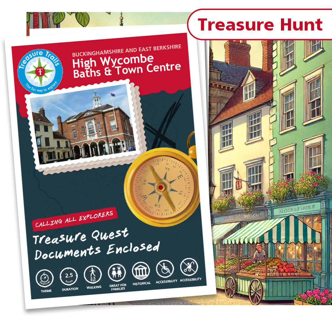 Treasure Hunt in High Wycombe - Solve Clues & Explore