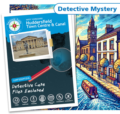 Huddersfield - Town Centre & Canal - Treasure Hunt