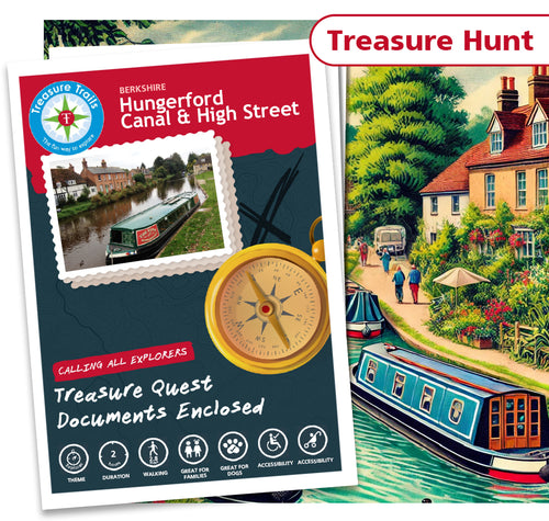 Treasure Hunt in Hungerford - Solve Clues & Explore