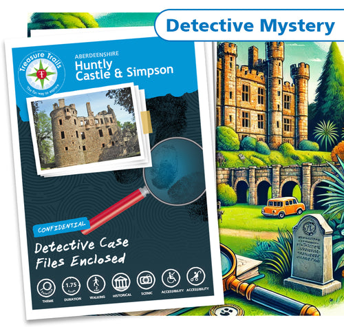 Treasure Hunt in Huntly - Solve Clues & Explore