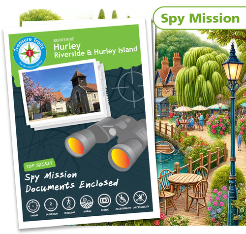 Treasure Hunt in Hurley - Solve Clues & Explore