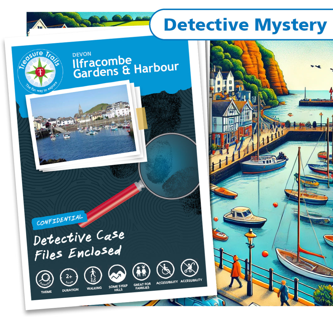 Treasure Hunt in Ilfracombe - Solve Clues & Explore