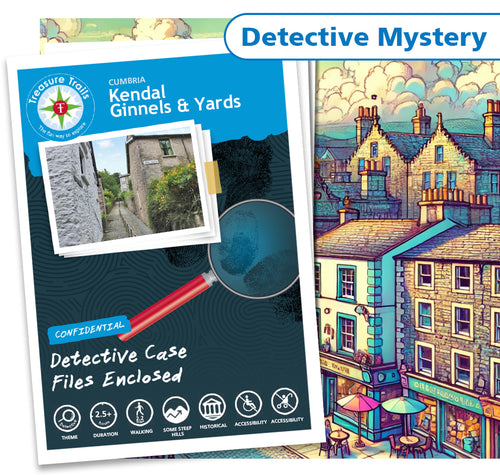 Treasure Hunt in Kendal - Solve Clues & Explore