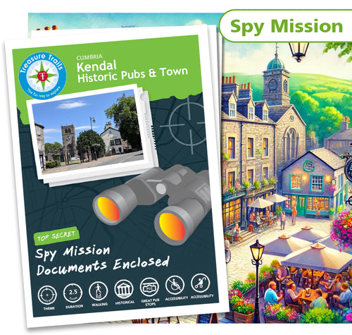 Scavenger Hunt in Kendal - Track Clues & Solve Puzzles