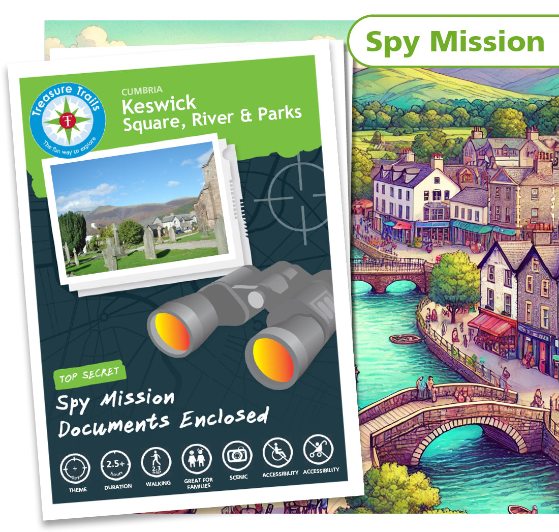 Treasure Hunt in Keswick - Solve Clues & Explore