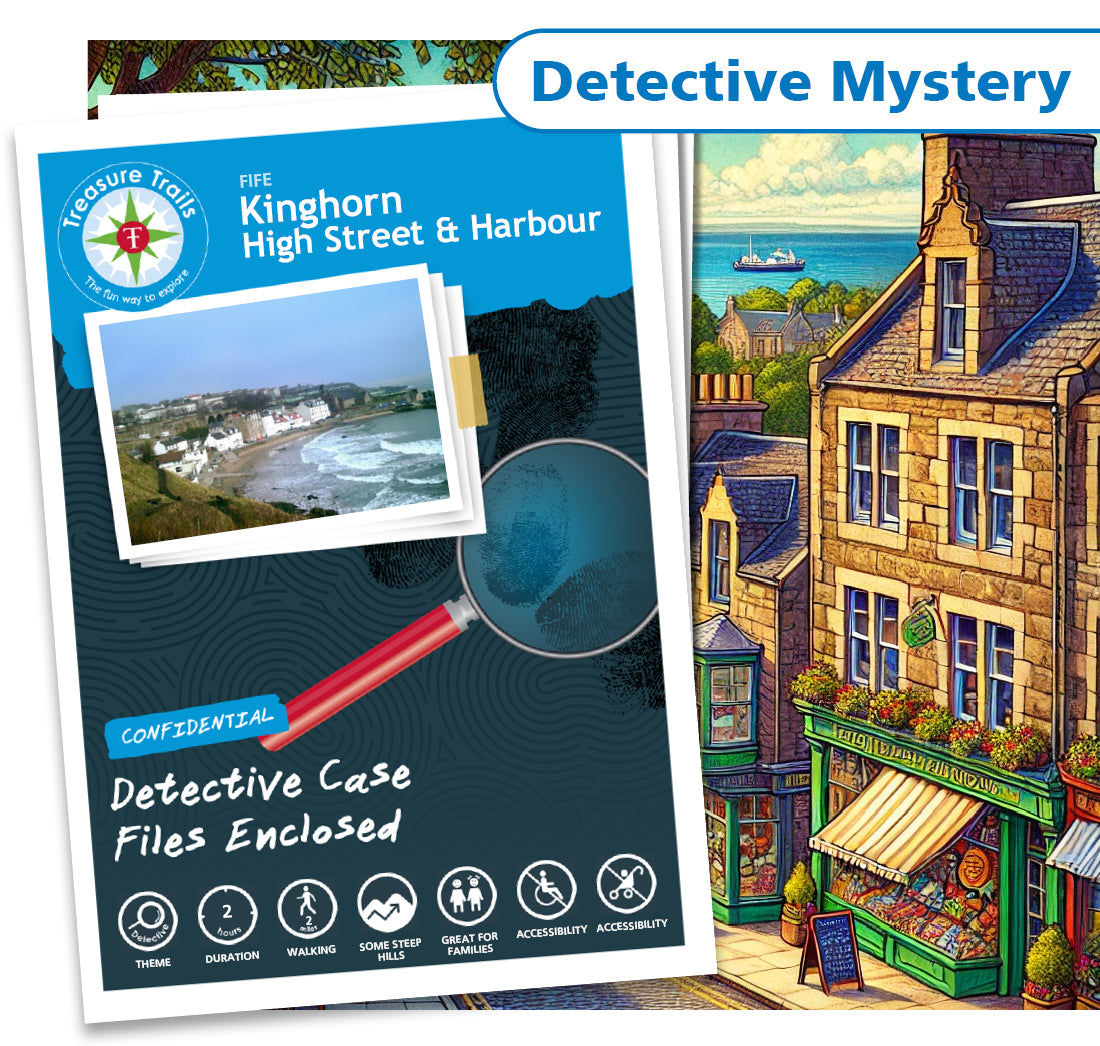 Treasure Hunt in Kinghorn - Solve Clues & Explore