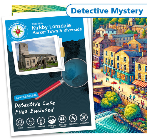 Treasure Hunt in Kirkby Lonsdale - Solve Clues & Explore