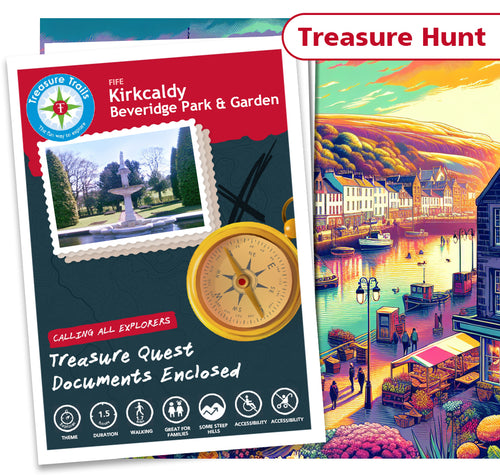 Treasure Hunt in Kirkcaldy - Solve Clues & Explore