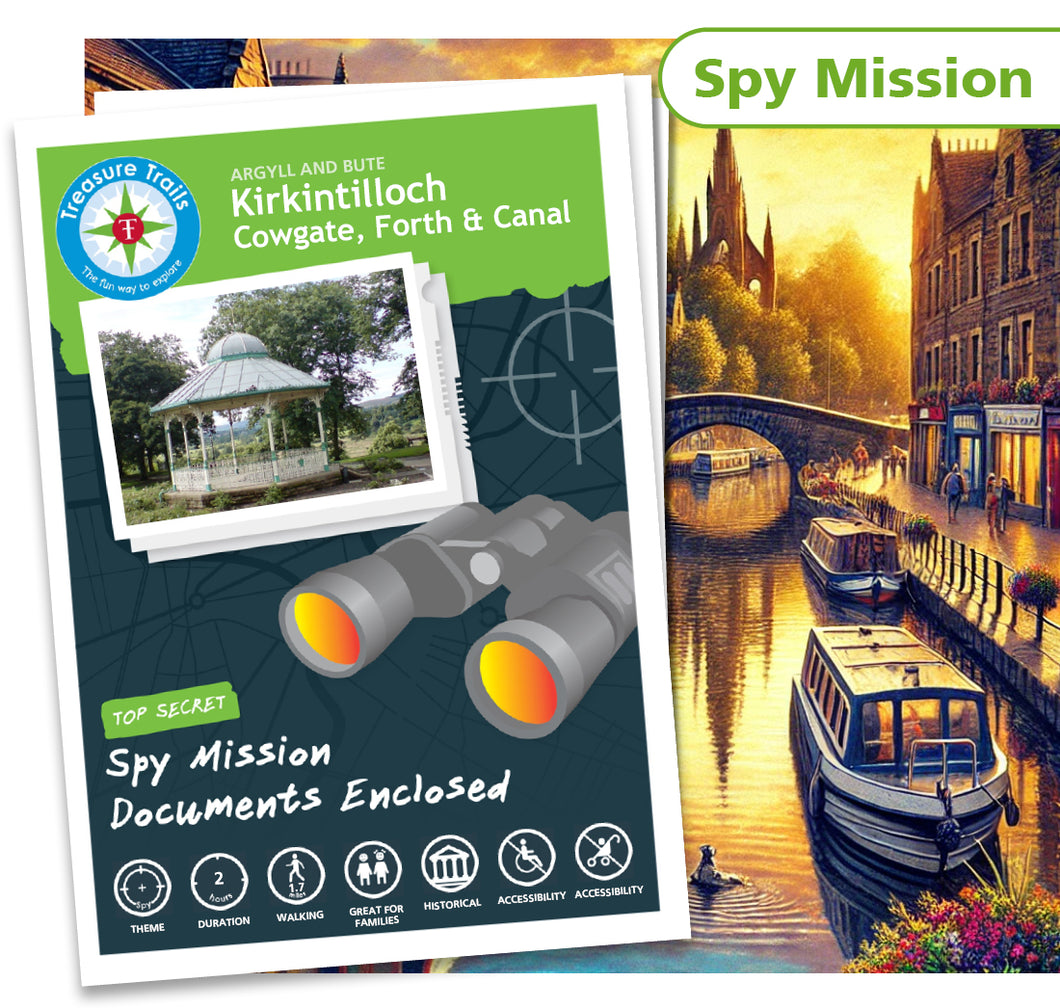 Treasure Hunt in Kirkintilloch - Solve Clues & Explore