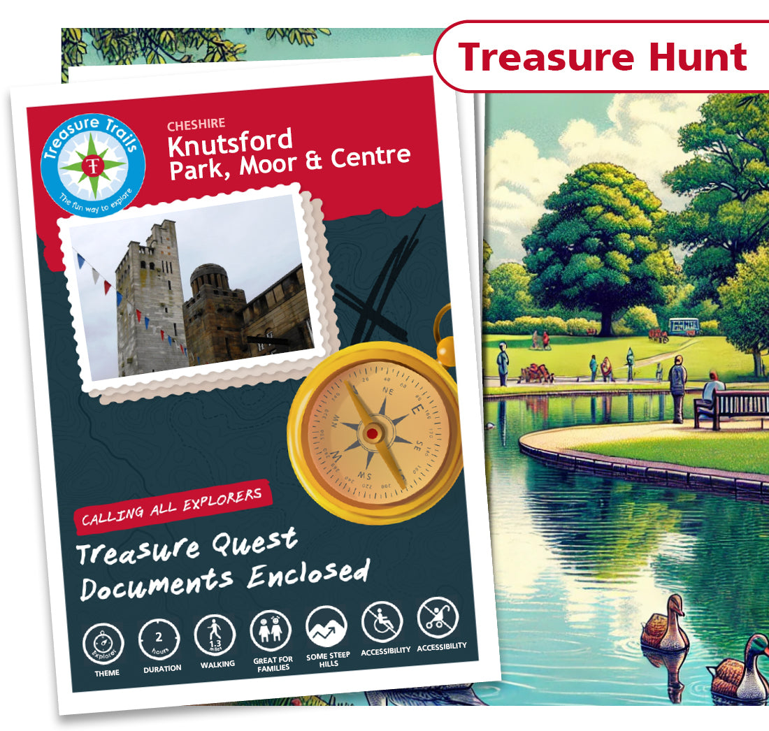 Treasure Hunt in Knutsford - Solve Clues & Explore