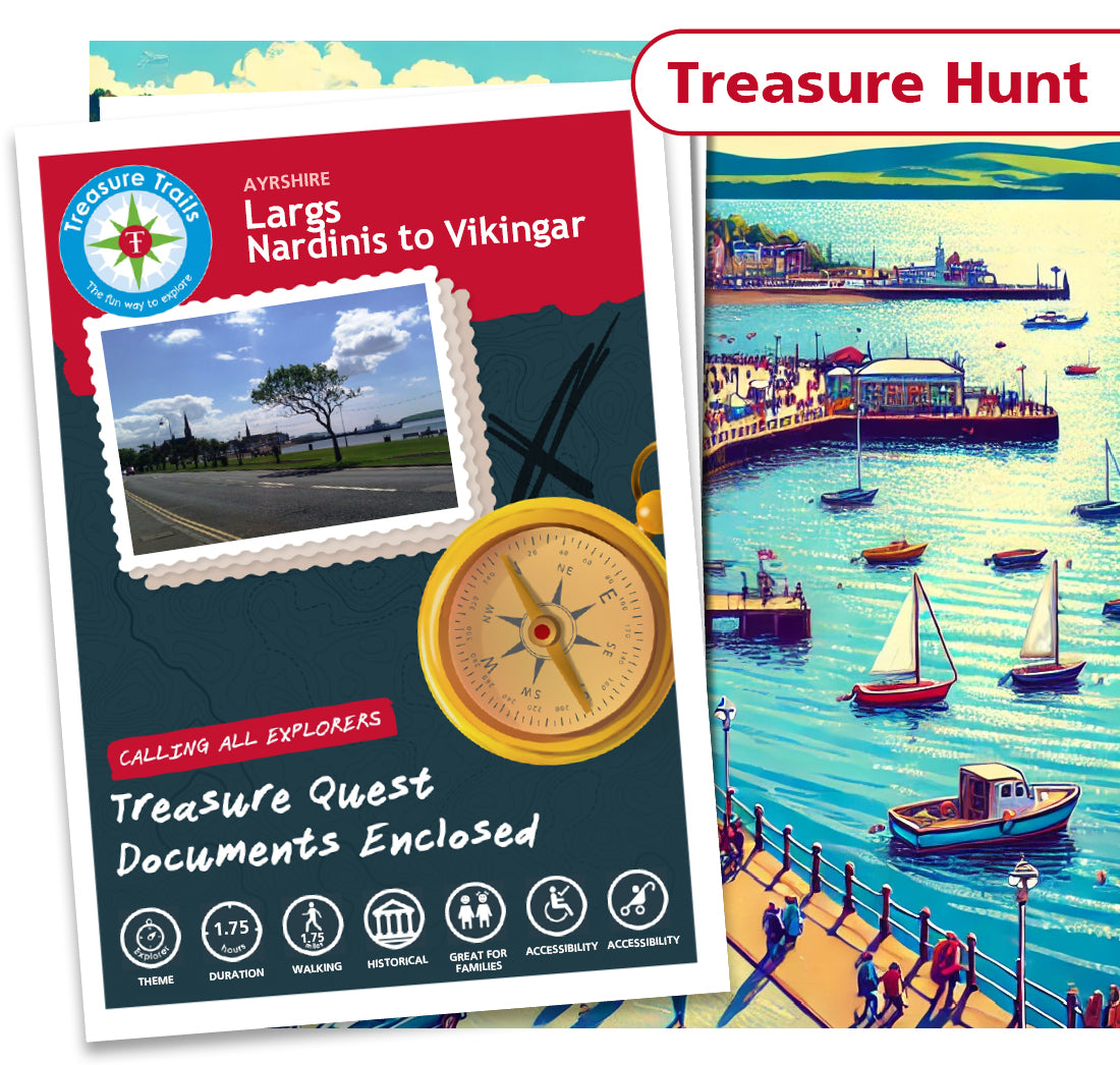 Treasure Hunt in Largs - Solve Clues & Explore