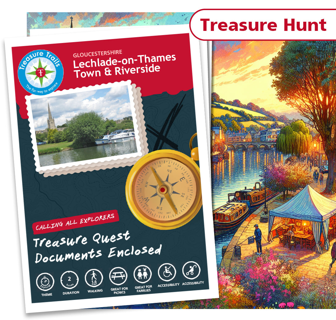 Treasure Hunt in Lechlade-on-Thames - Solve Clues & Explore