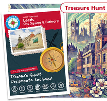 Load image into Gallery viewer, Leeds - City Squares &amp; Cathedral - Treasure Hunt
