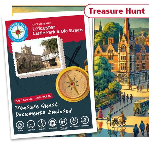 Mystery Guides Leicester - Castle Park & Old Streets - Treasure Hunt