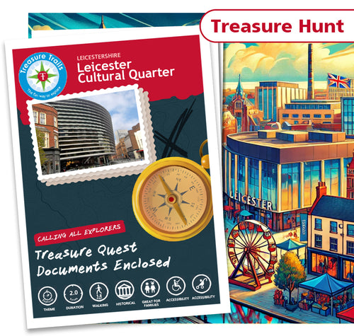 Leicester - Cultural Quarter - Treasure Hunt