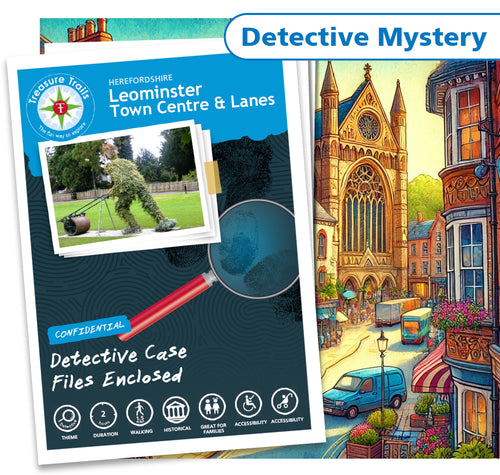 Leominster - Town Centre & Lanes - Treasure Hunt