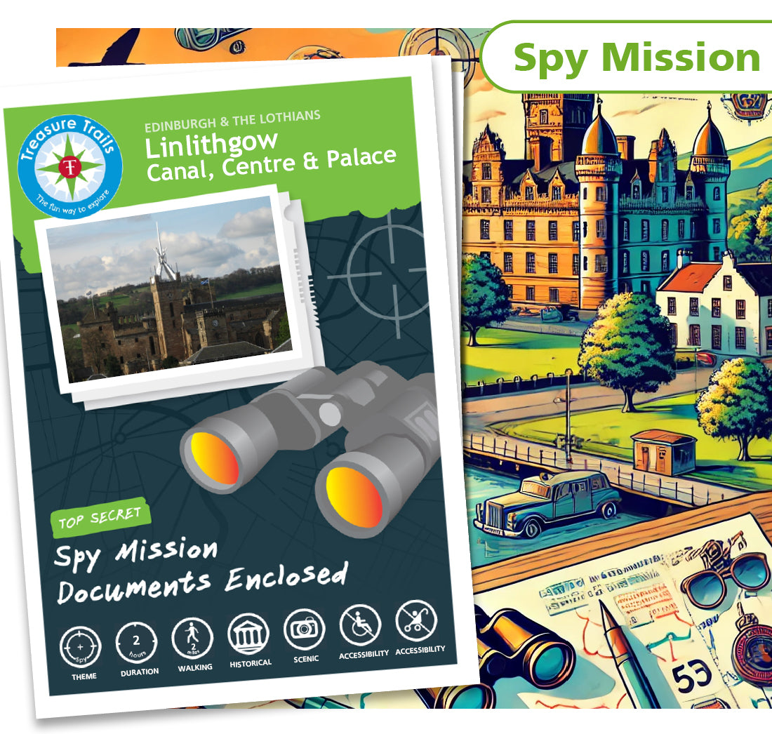 Treasure Hunt in Linlithgow - Solve Clues & Explore