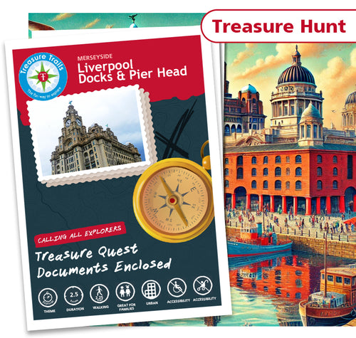 Liverpool - Docks & Pier Head - Treasure Hunt