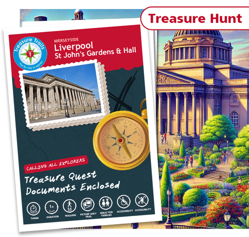 Liverpool - St John's Garden & Hall - Treasure Hunt