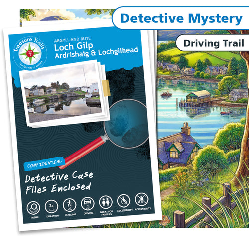 Treasure Hunt in Loch Gilp - Solve Clues & Explore