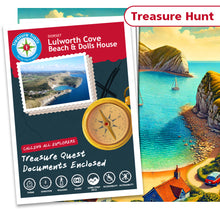 Load image into Gallery viewer, Treasure Hunt in Lulworth Cove - Solve Clues &amp; Explore
