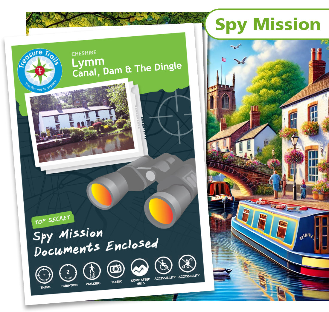 Treasure Hunt in Lymm - Solve Clues & Explore