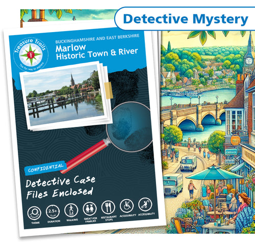 Scavenger Hunt in Marlow - Track Clues & Solve Puzzles