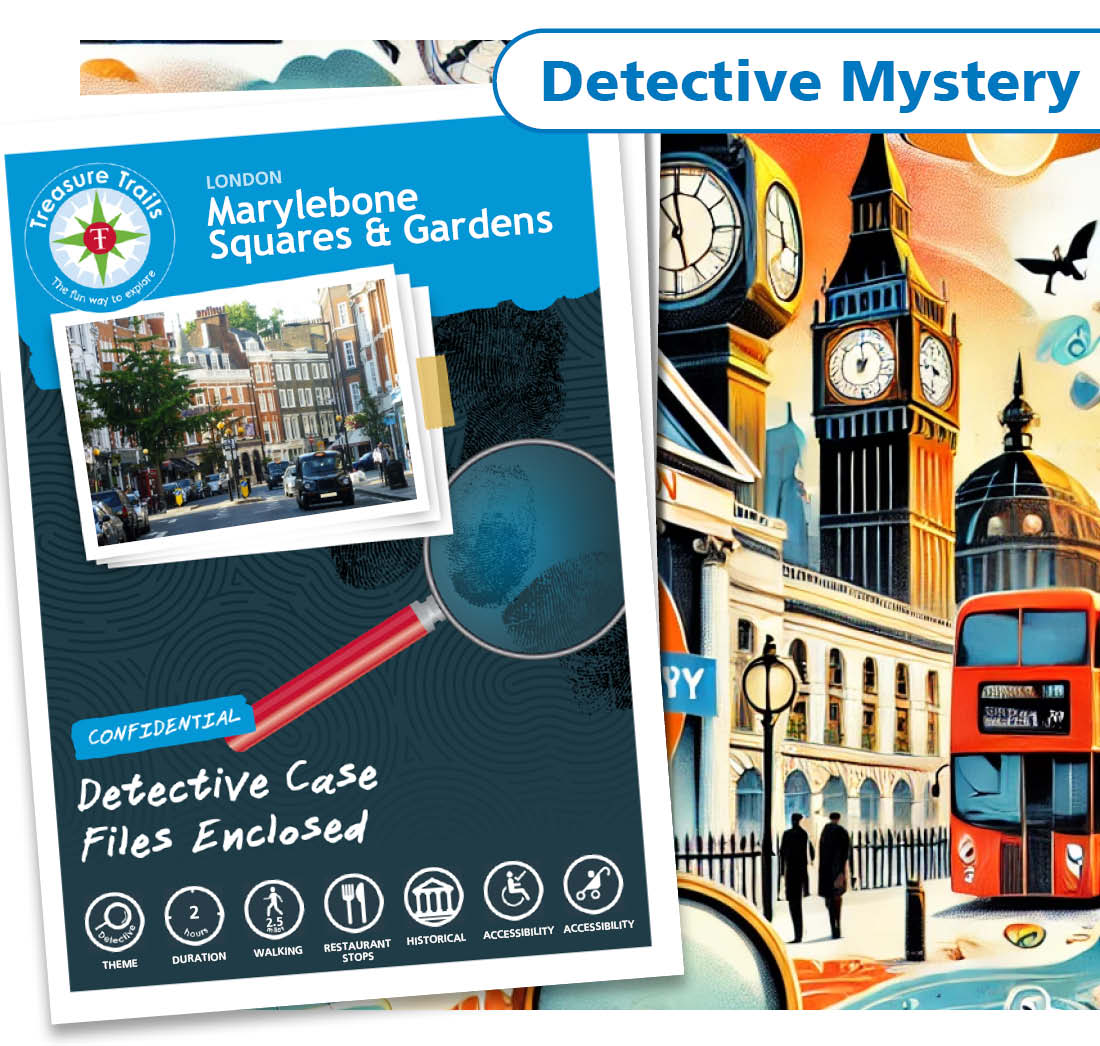 Treasure Hunt in Marylebone - Solve Clues & Explore