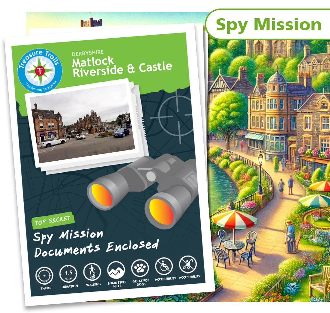 Treasure Hunt in Matlock - Solve Clues & Explore