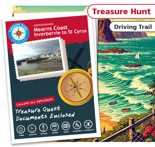 Treasure Hunt in Mearns Coast - Solve Clues & Explore