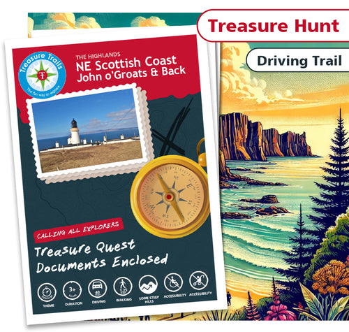 NE Scottish Coast - Treasure Hunt