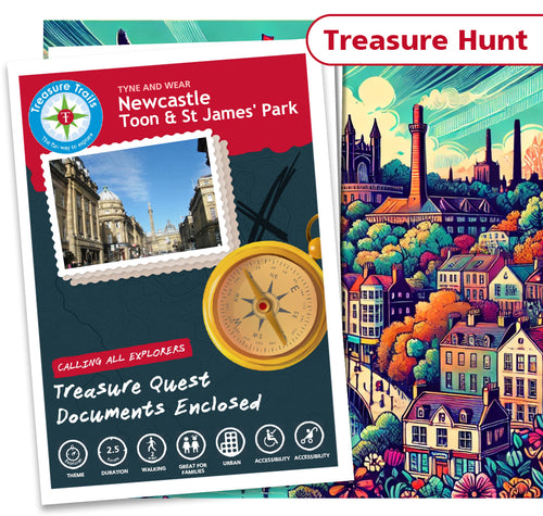 Newcastle - Toon & St James' Park - Treasure Hunt