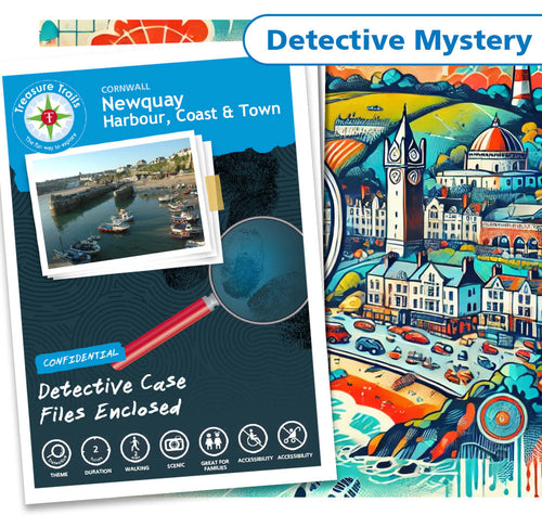 Treasure Hunt in Newquay - Solve Clues & Explore